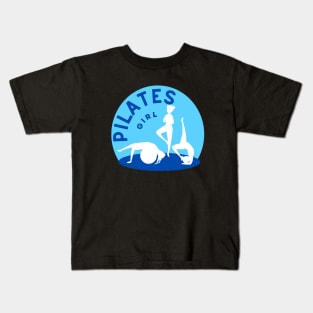 Pilates Girl Kids T-Shirt